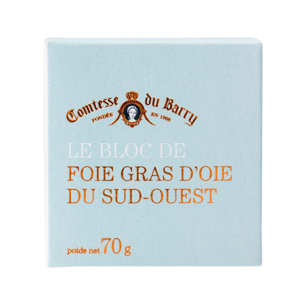 COMTESSE DU BARRY Block of Goose Foie Gras From Sud-Ouest  (65g)