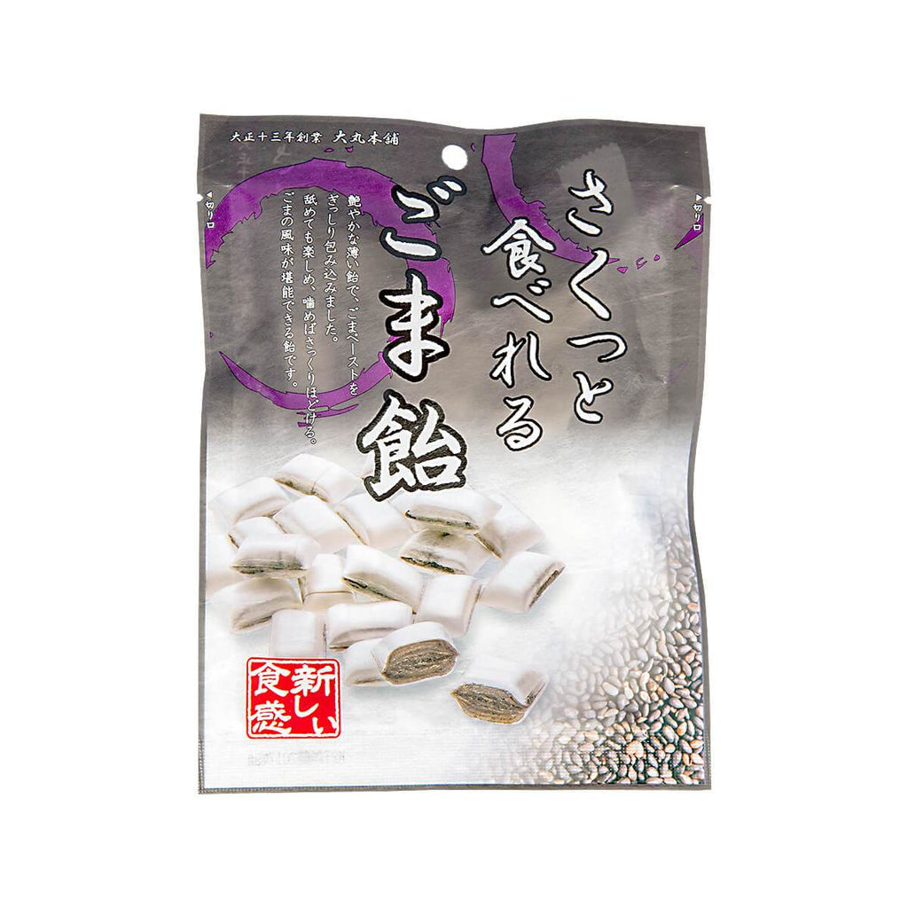 DAIMARUHONPO Black Sesame Candies  (60g)