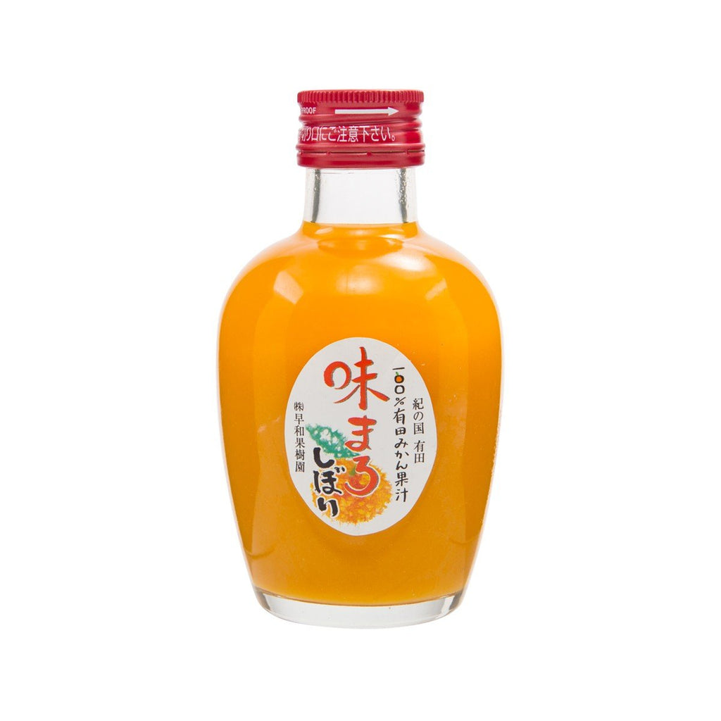 SOUWAKAJUEN Ajimaro Shibori 100% Mikan Juice  (180mL)