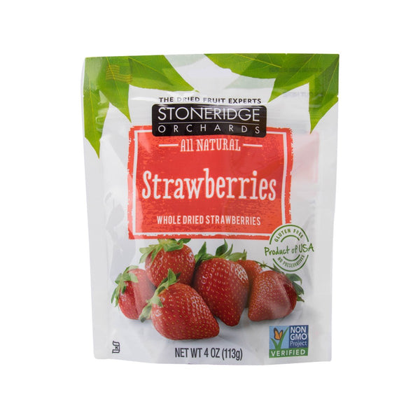 STONERIDGE Whole Dried Strawberries  (113g)