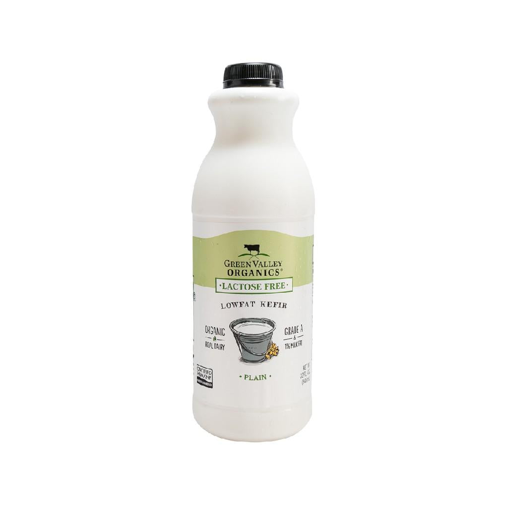 GREEN VALLEY Organic Lactose Free Lowfat Kefir - Plain  (946mL)