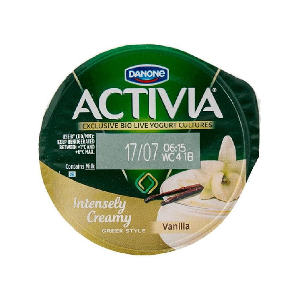 DANONE Activia Creamy Yogurt - Vanilla Flavour  (110g)