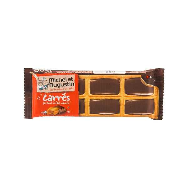 MICHEL & AUGUSTIN Cookie Squares - Milk Chocolate, Caramel with Salt  (73g)