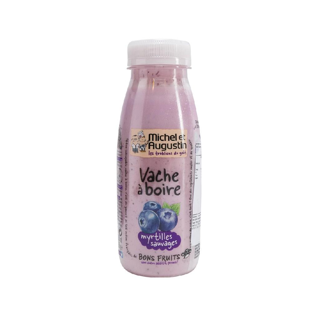 MICHEL & AUGUSTIN Yogurt Drink - Blueberries & Blackcurrants  (250mL)