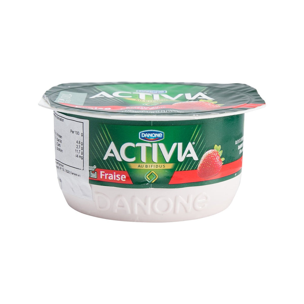 DANONE Activia Fromage Blanc Yogurt - Strawberry  (120g)