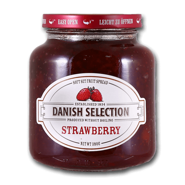 DANISH SELECTION Strawberry Fruit Spread  (380g)