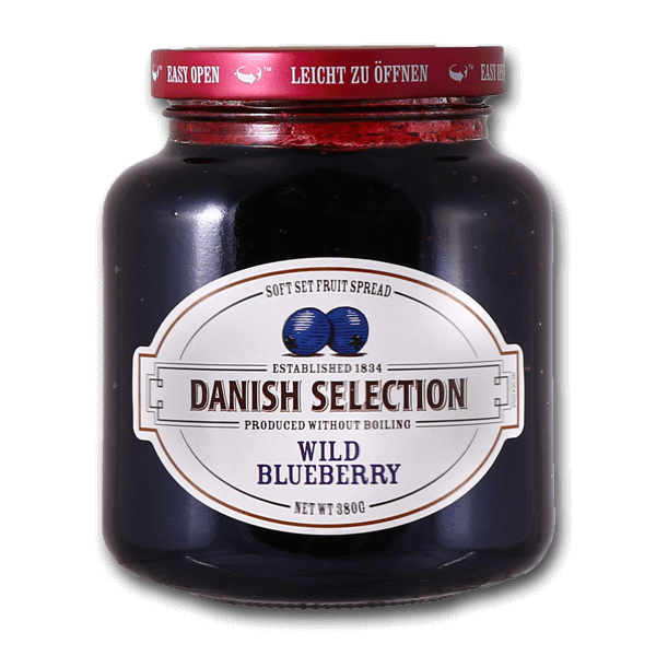 DANISH SELECTION Wild Blueberry Fruit Spread  (380g)