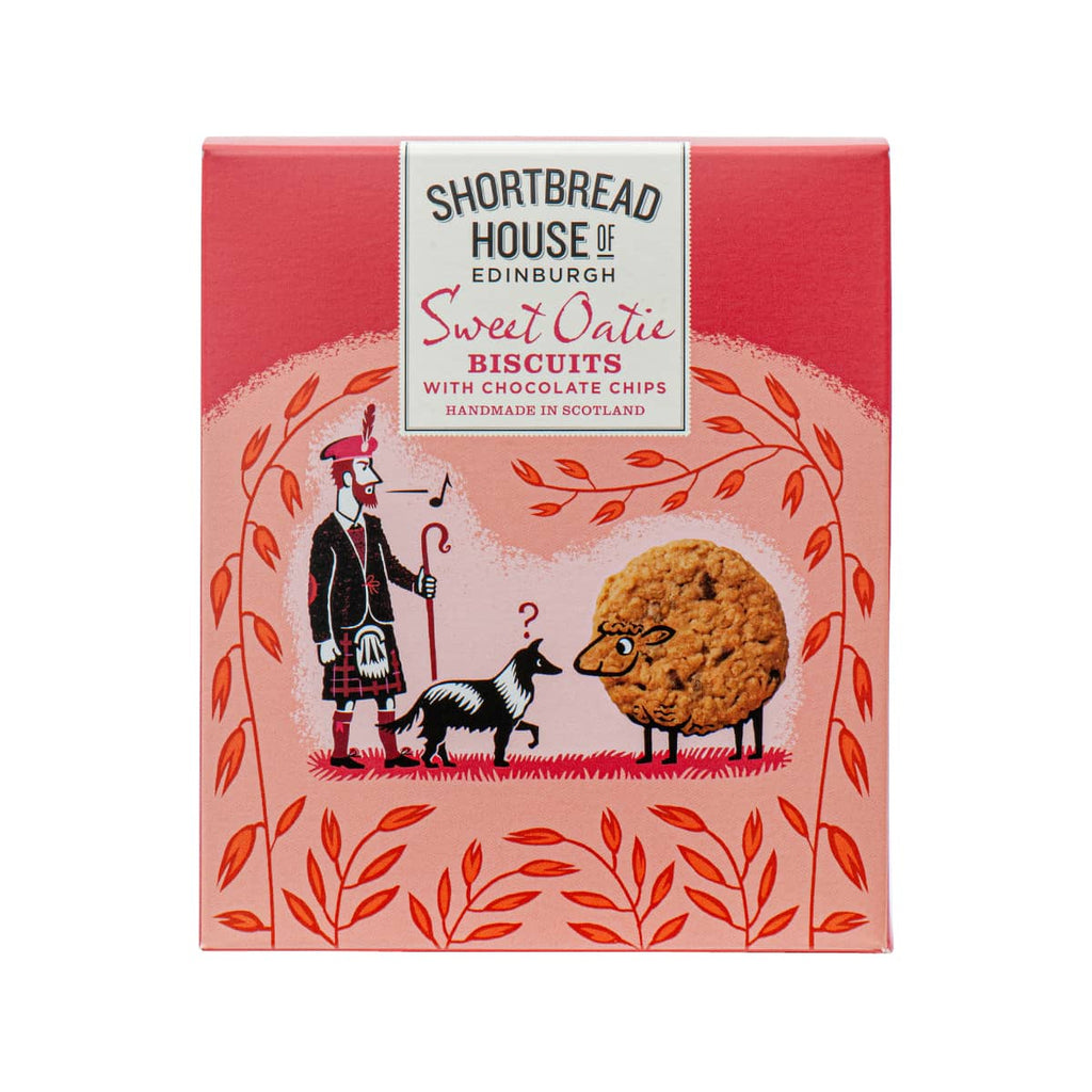 SHORTBREAD HOUSE OF EDINBURGH Sweet Oaties Biscuits with Chocolate Chips  (150g)