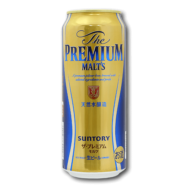 SUNTORY The Premium Malt's Pilsner Beer (Alc 5.5%)  (500mL)