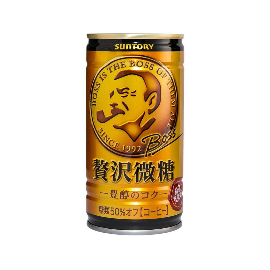 SUNTORY Boss Luxury Low Sugar Coffee  (185g)