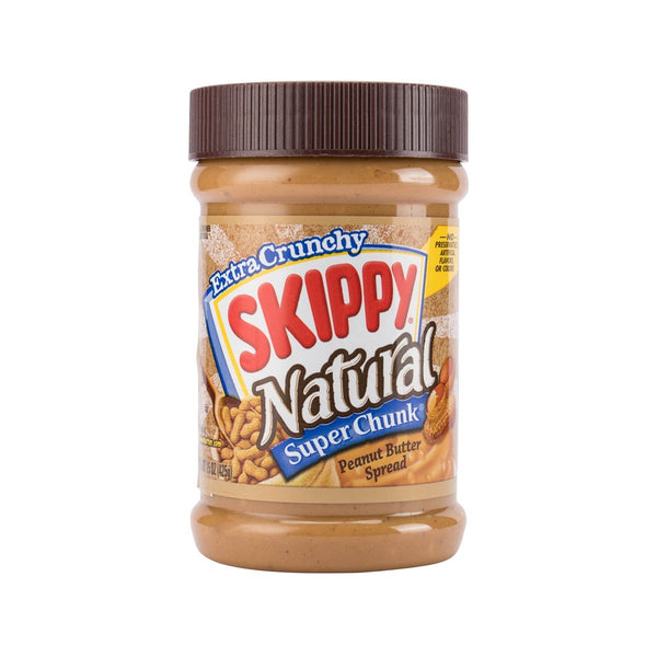 SKIPPY Natural Peanut Butter Spread - Super Chunk  (425g)