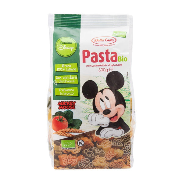 DALLA COSTA Organic Pasta With Tomato and Spinach - Disney Friends  (300g)