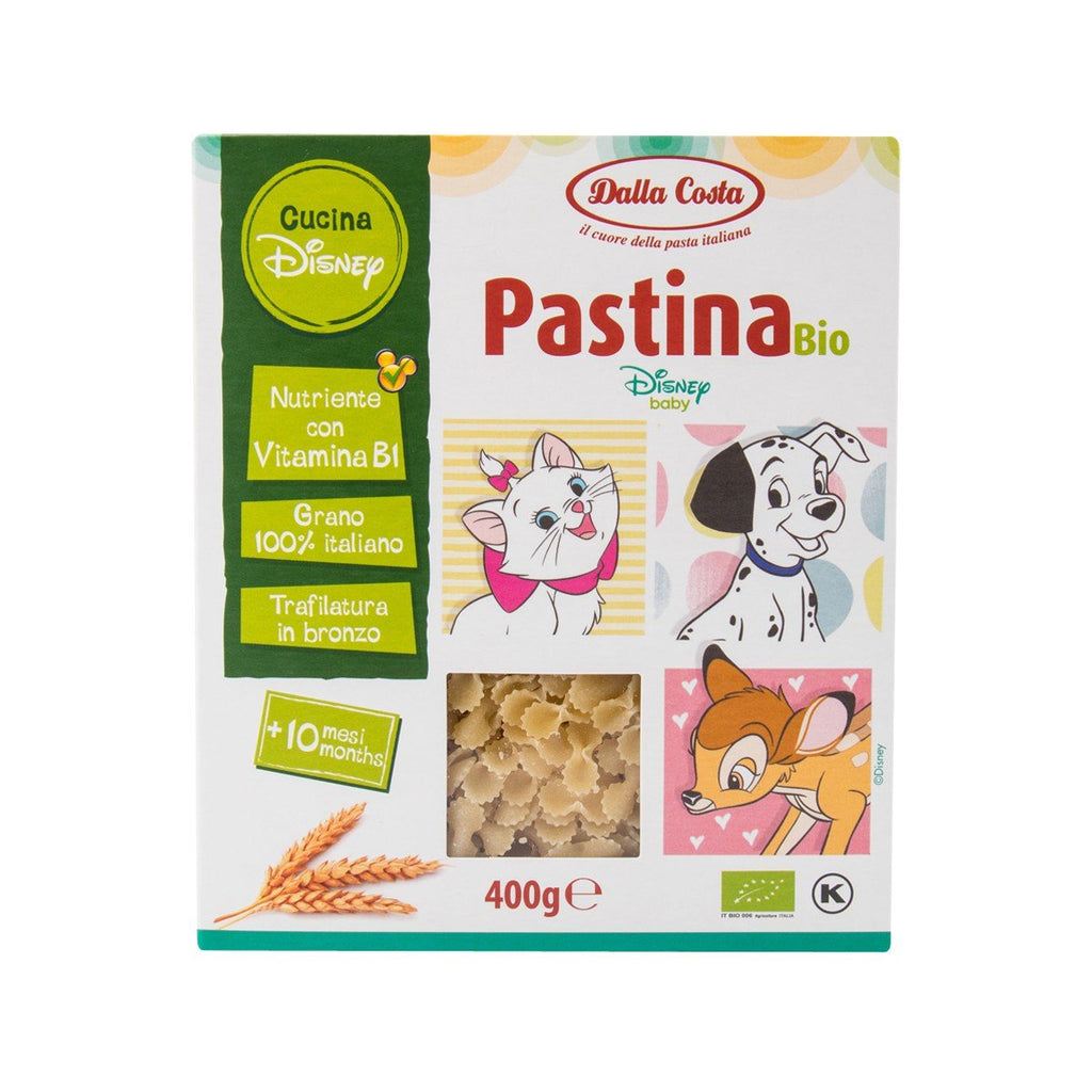 DALLA COSTA Organic Pasta of Durum Wheat Semolina - Disney  (400g)