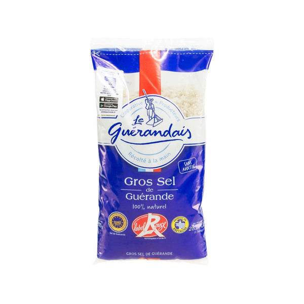 SEL DE GUERANDE Red Label Coarse Grey Sea Salt From Guerande  (800g)