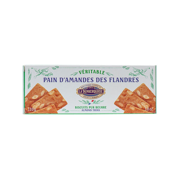 LA DUNKERQUOISE Almond Thins  (110g)