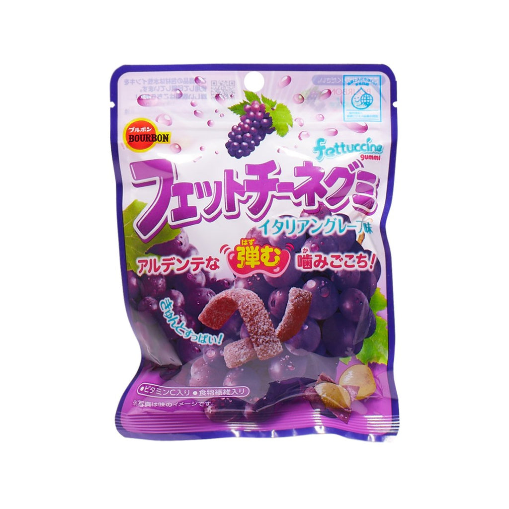 BOURBON Fettuccine Gummi - Grape  (50g)