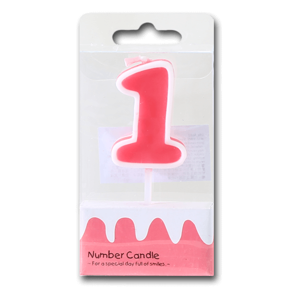 Number Candle 1