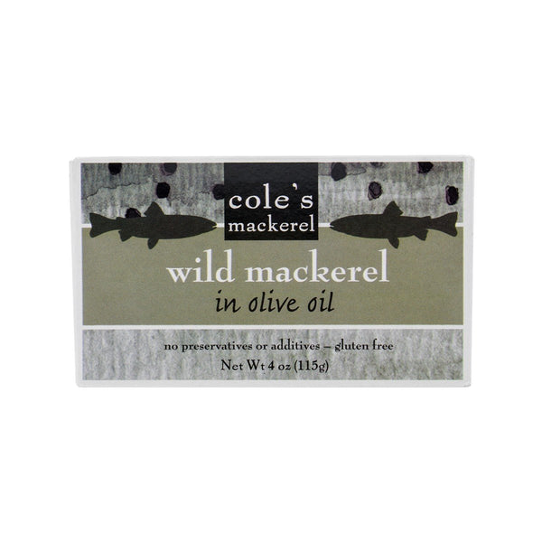 COLE'S Wild Mackerel in Olive Oil  (125g)