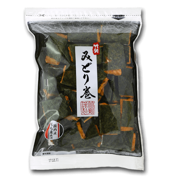 TAKESHIN Seaweed Rolled Rice Cracker  (68g)