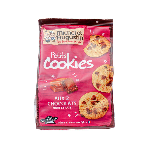 MICHEL & AUGUSTIN Mini Cookies With Dark Chocolate Chunks And Milk Chocolate Chips  (150g)