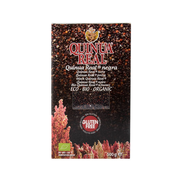 QUINUA REAL Royal Quinoa Grains - Black  (500g)