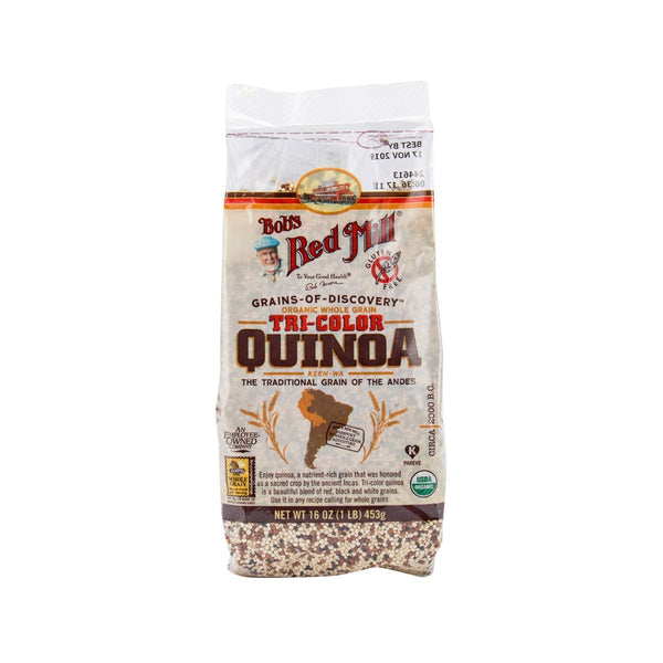 BOB'S RED MILL Organic Whole Grain Tri-color Quinoa  (369g)