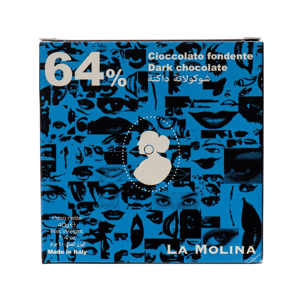 LA MOLINA 64% Dark Chocolate  (40g)