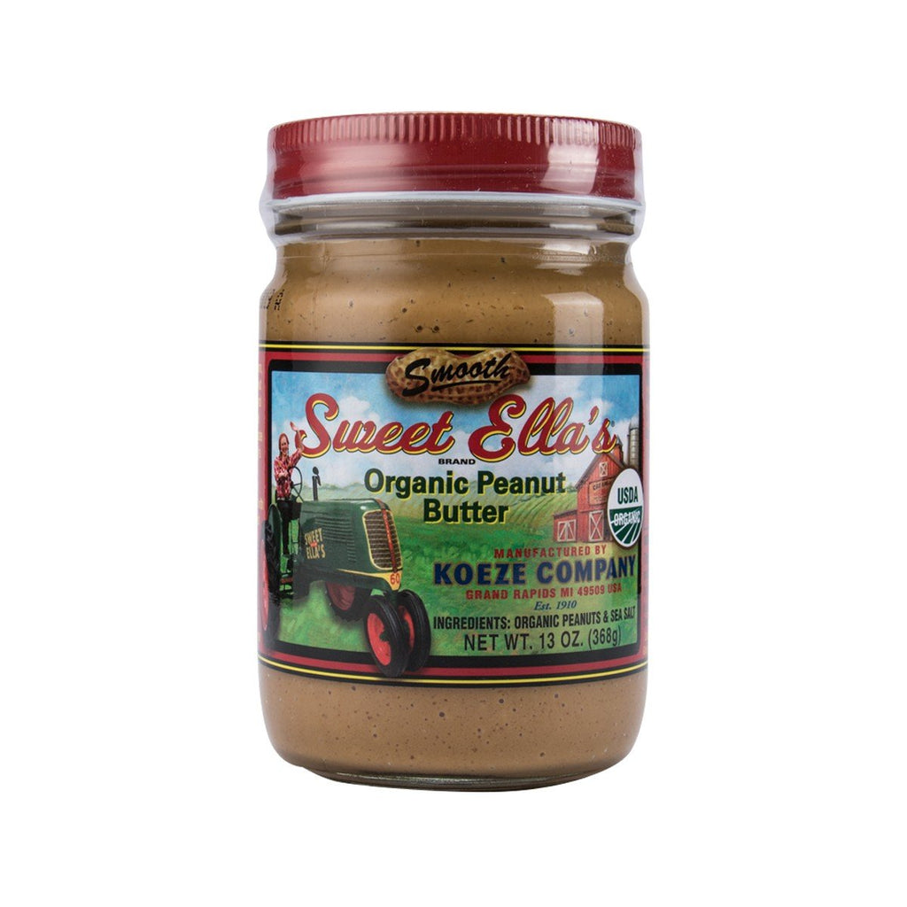 SWEET ELLA'S Organic Peanut Butter  (368g)