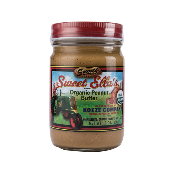 SWEET ELLA'S Organic Peanut Butter  (368g)