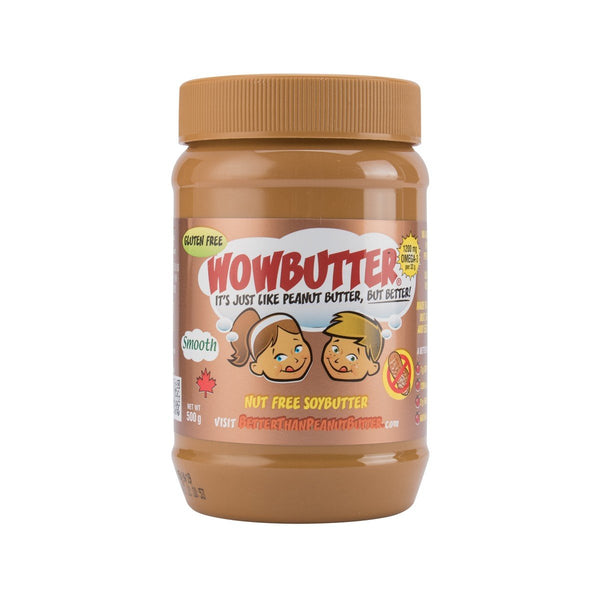 WOWBUTTER Nut Free Soybutter - Smooth  (500g)