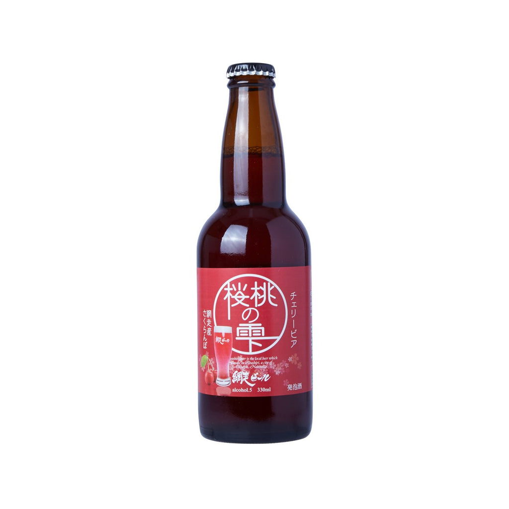 ABASHIRIBEER Cherry Beer (Alc. 5%)  (330mL)