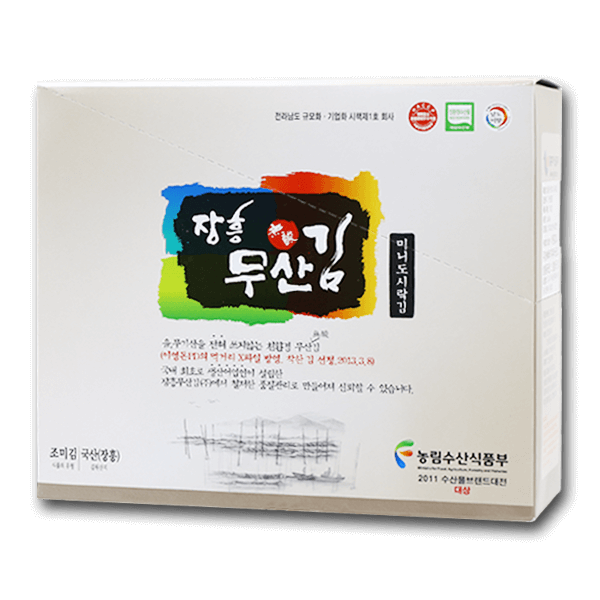 JANG HEUNG Organic Mini Seaweed  (30 x 2g)