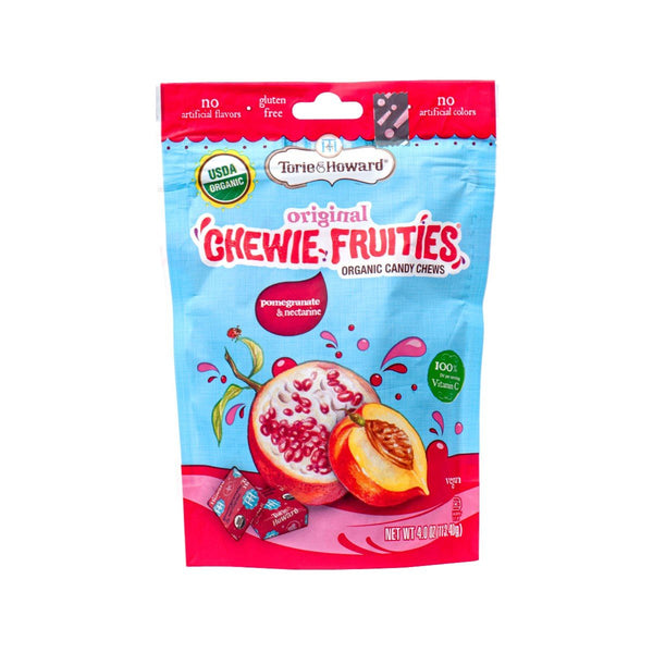 TORIE & HOWARD Organic Candy Chews - Pomegranate & Nectarine Flavor  (113.4g)