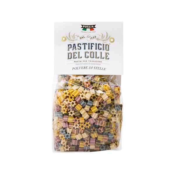 PASTIFICIO DEL COLLE Handmade Colourful Pasta - Stardust  (500g)