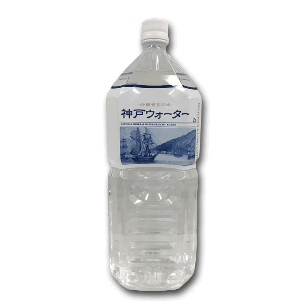 KOBEWATER Natural Mineral Water From Mt. Rokko  (2L)