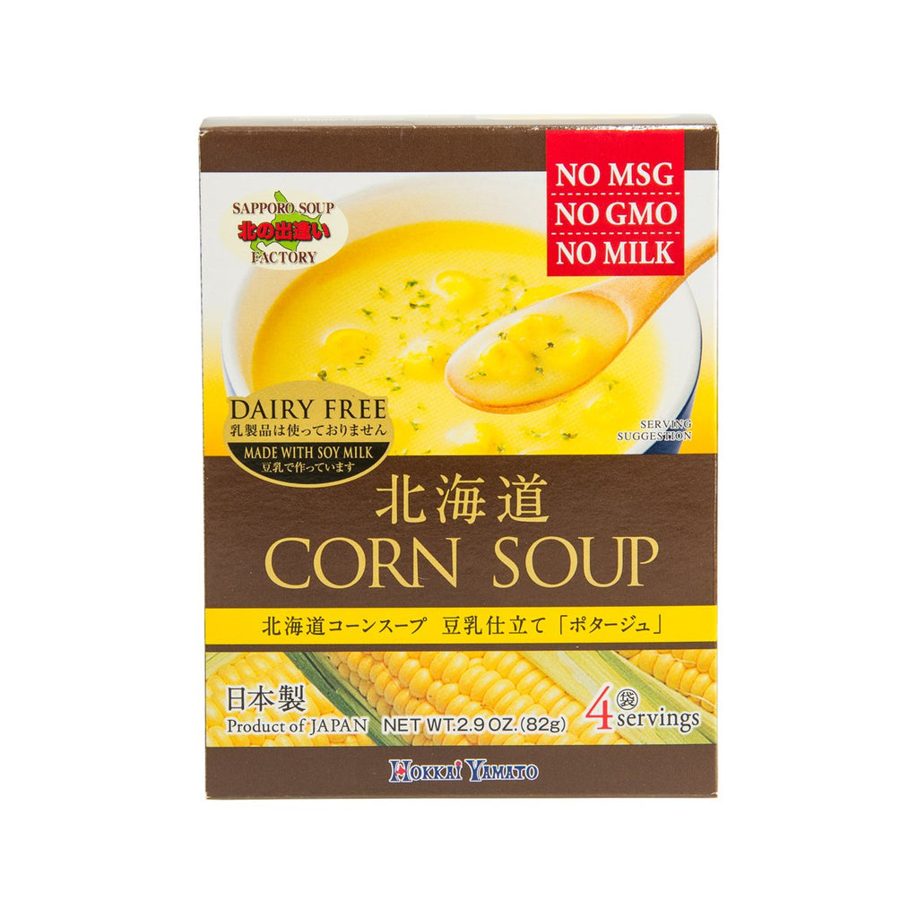 HOKKAIYAMATO Hokkaido Corn Soup With Soybean Milk  (82g)