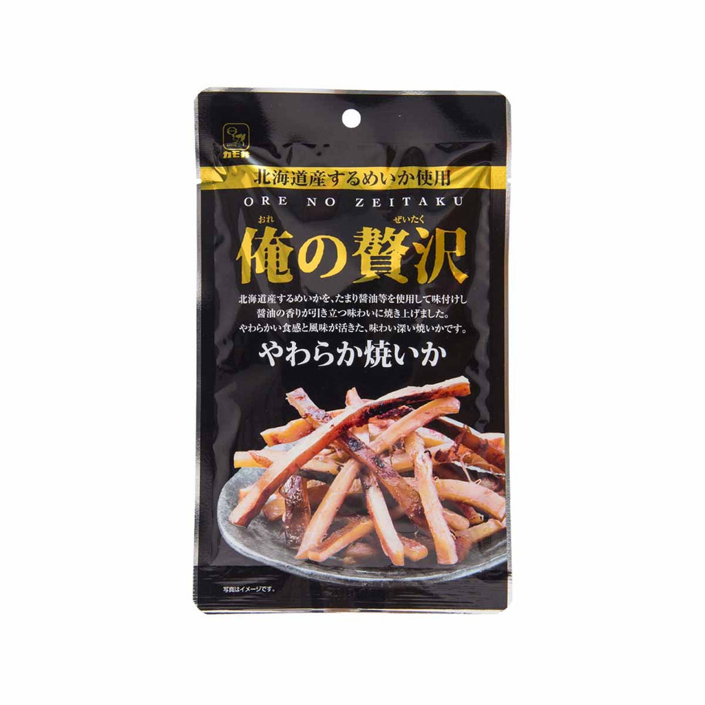 KAMOI Oreno Zeitaku Soft Roasted Squid  (34g)