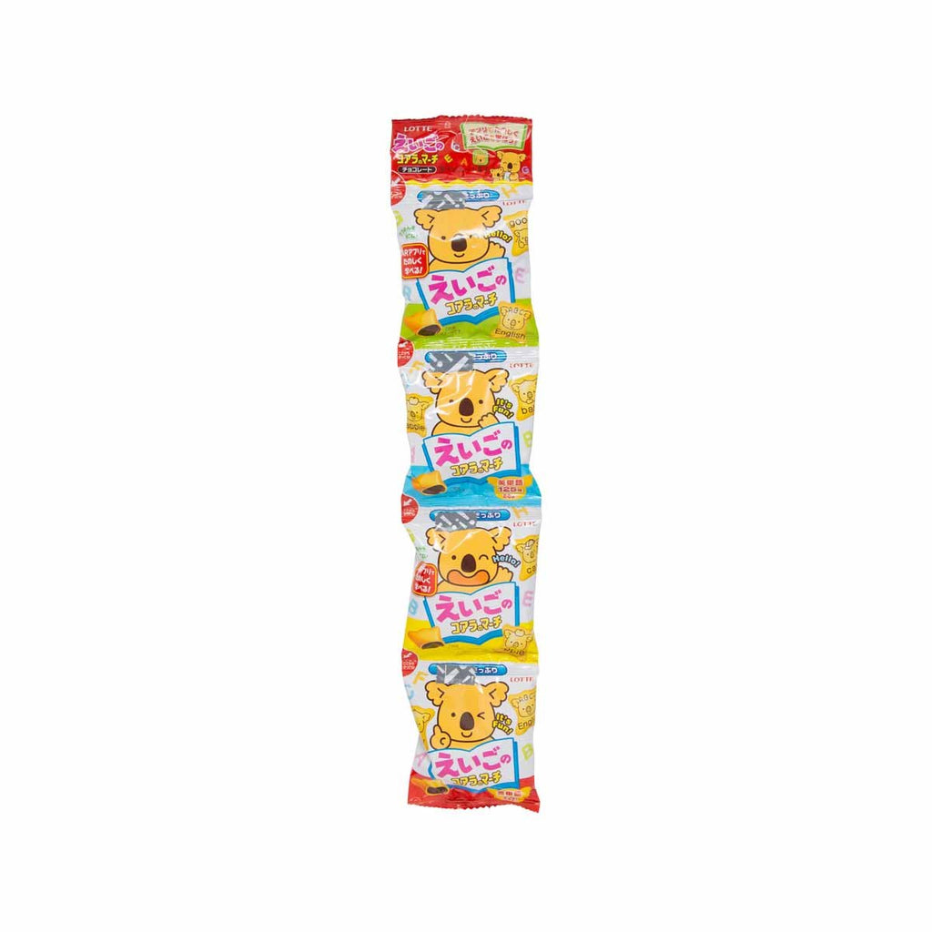 LOTTE English Koala's March Chocolate Snack  (4pack)