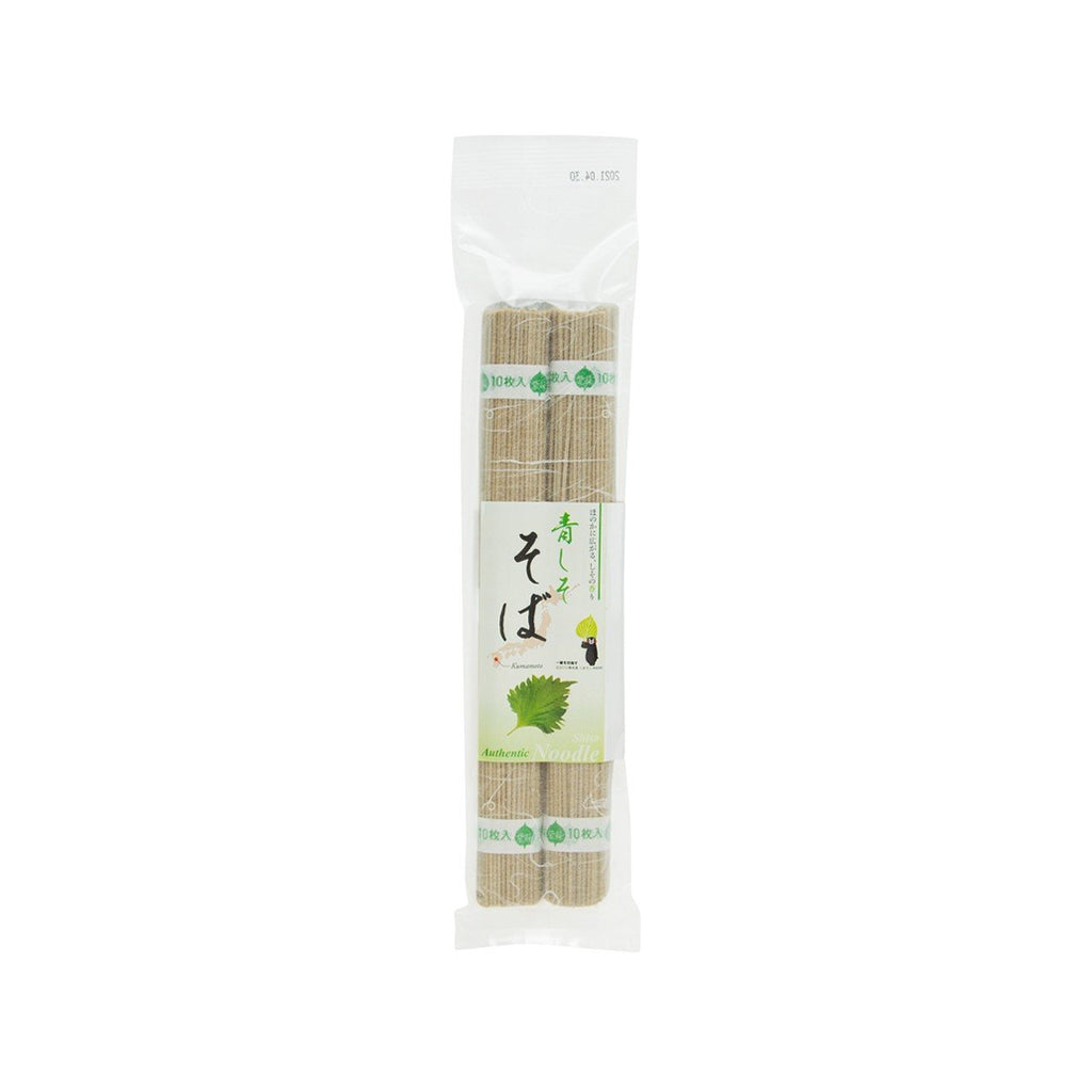 AOSHISO Green Perilla Soda Buckwheat Noodle  (200g)