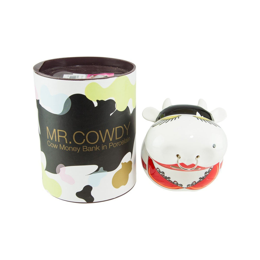 MULTIPLE CHOICE Mr. Cowdy - Cow Money Bank in Porcelain