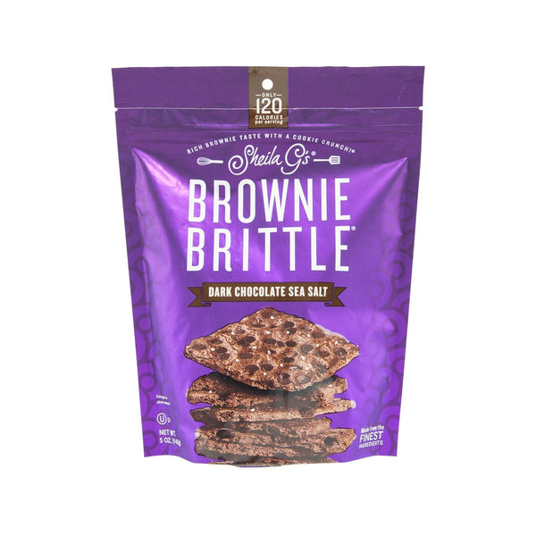 SHEILA G'S Brownie Brittle - Dark Chocolate Sea Salt  (142g)