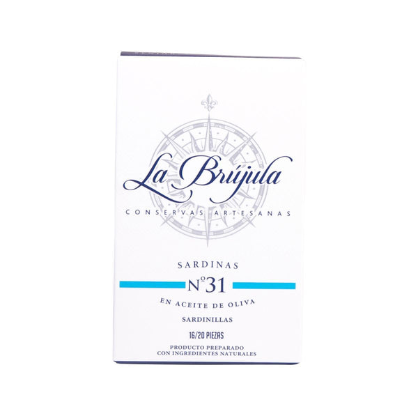 LA BRUJULA Sardines In Olive Oil  (115g)