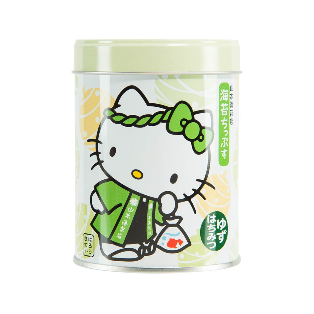 YAMAMOTO NORITEN Hello Kitty Seaweed Snack - Yuzu & Honey  (20g)