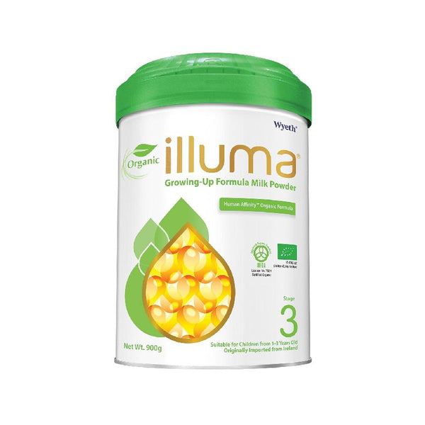 WYETH Organic Illuma Growing-Up Formula Milk Powder - Stage 3  (900g)