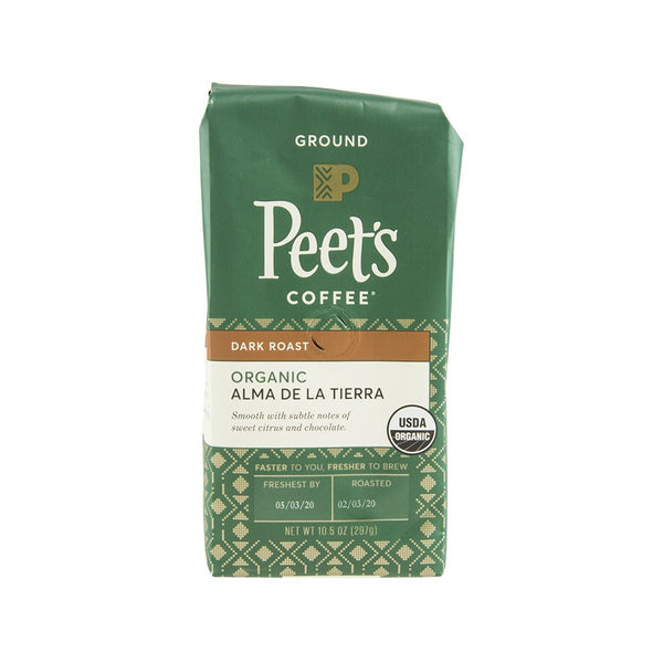 PEET'S Organic Alma De La Tierra Ground Coffee  (297g)