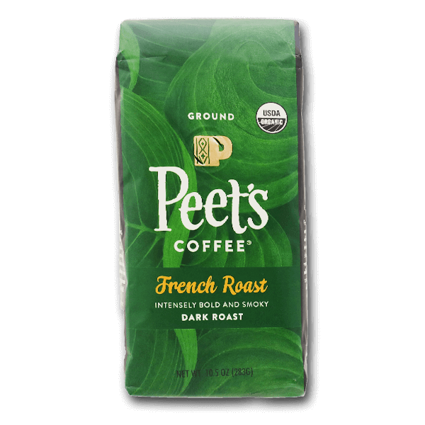 PEET'S Organic French Roast Ground Coffee  (297g)