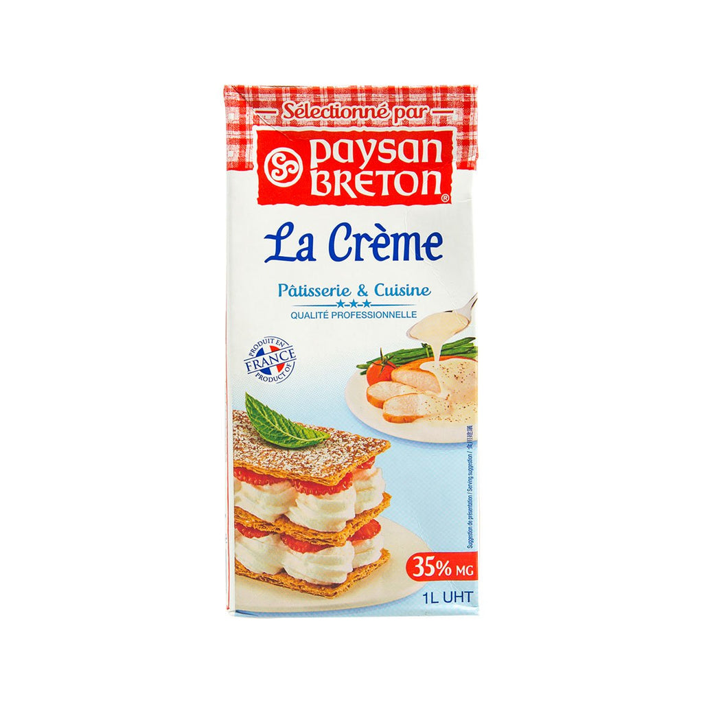 PAYSAN BRETON Sterilized UHT Whipping Cream  (1L)