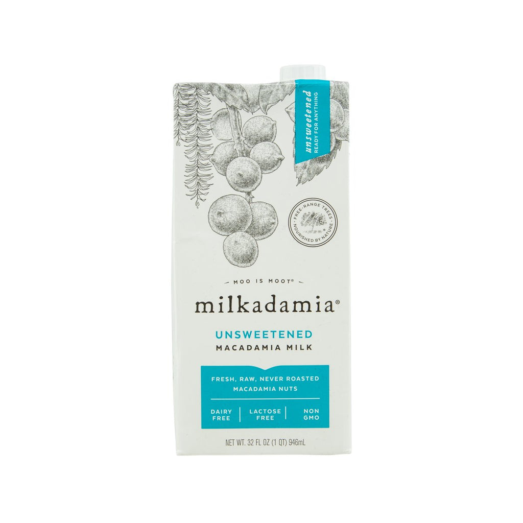 MILKADAMIA Macadamia Milk - Unsweetened  (946mL)