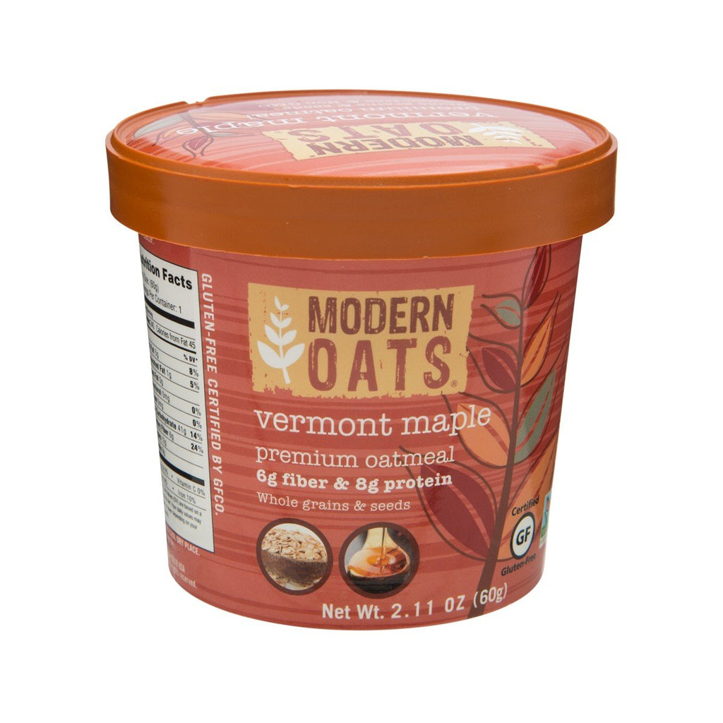 MODERN OATS Gluten-free Premium Oatmeal - Vermont Maple  (60g)