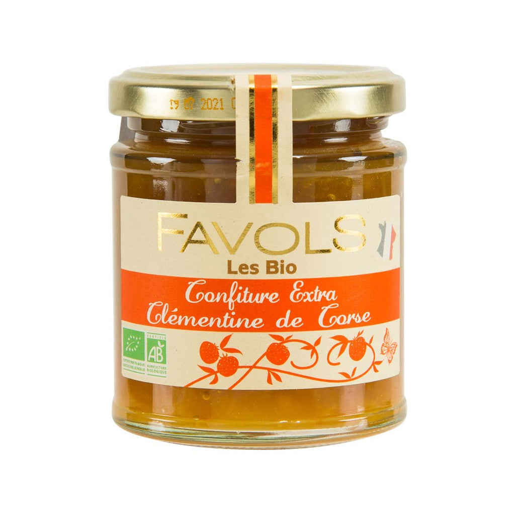 FAVOLS Organic Corsican Clementine Jam  (220g)